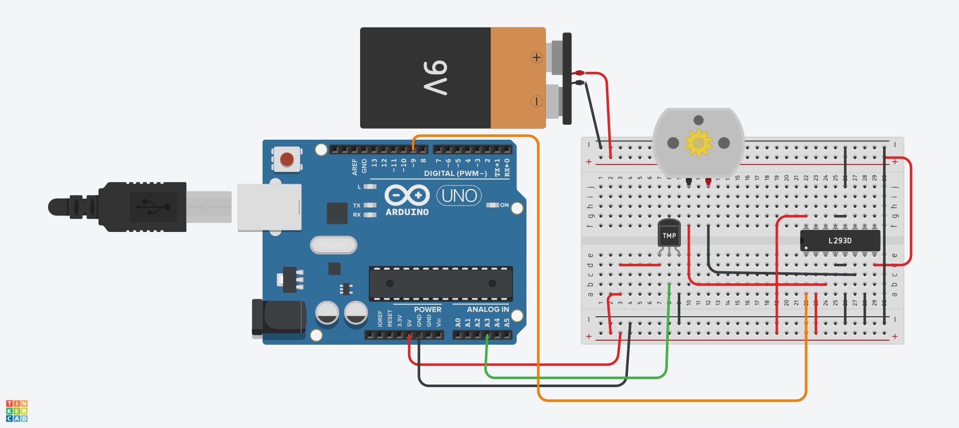 Temperature Based Fan Speed Control Using Arduino - TechKnowLab