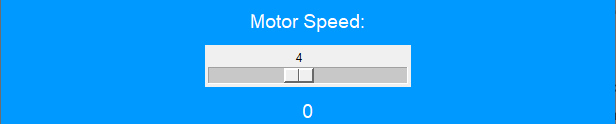 Python GUI - Speed Control
