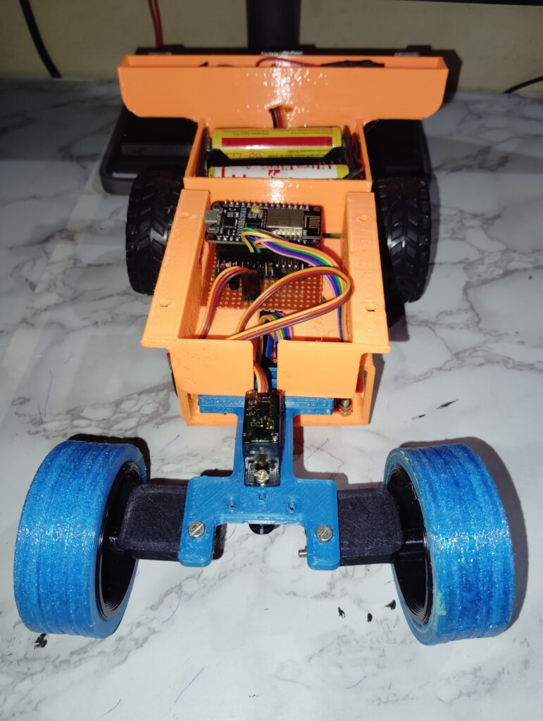 Assembled WiFi Car front