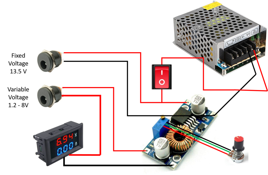 circuit diagram diy variable power supply