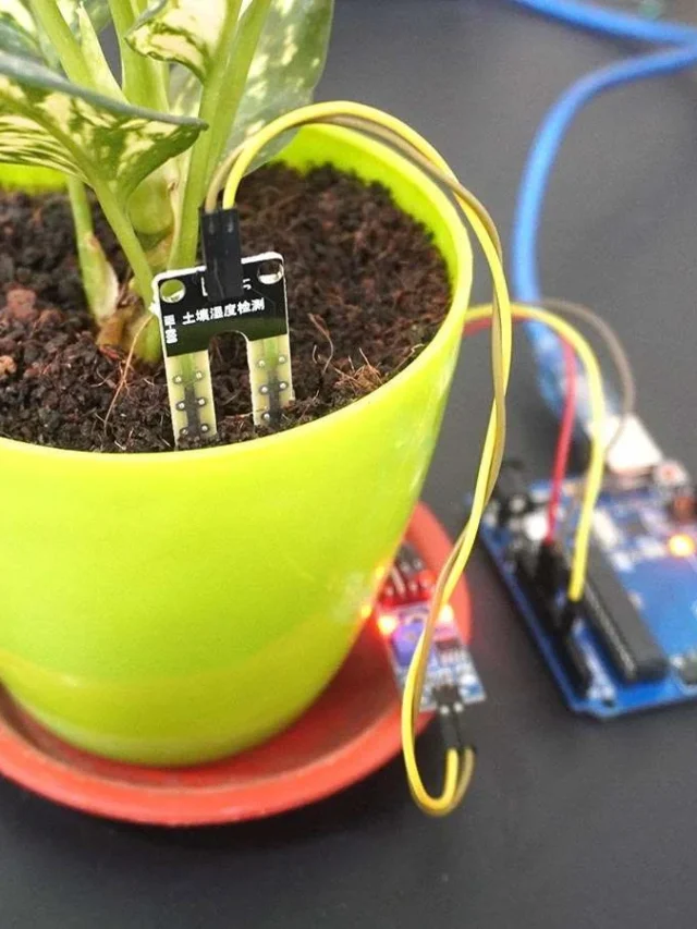 Soil Moisture Sensor Interfacing With Arduino